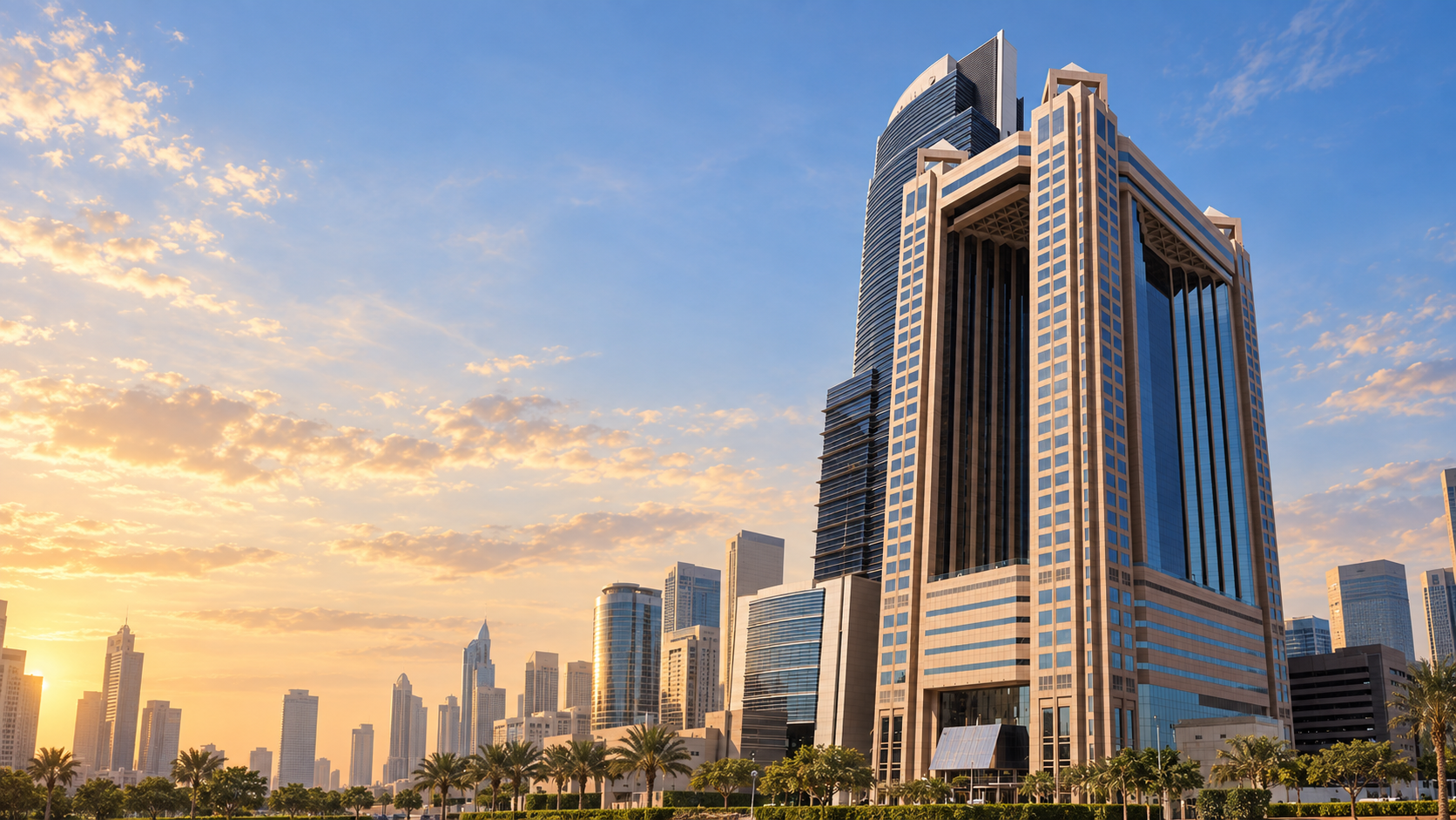 The Dubai building where Gravity Pharma is located