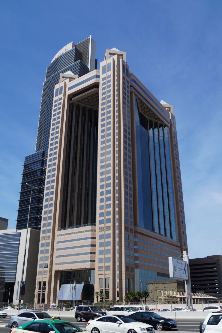 The Dubai building where Gravity Pharma is located