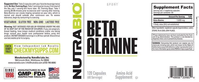 Beta Alanine image 3