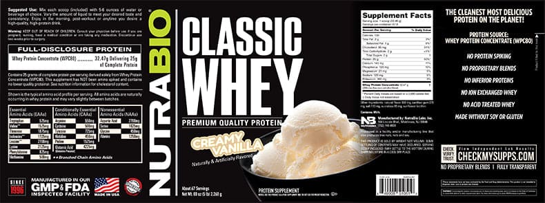 Classic Whey Protein image 9