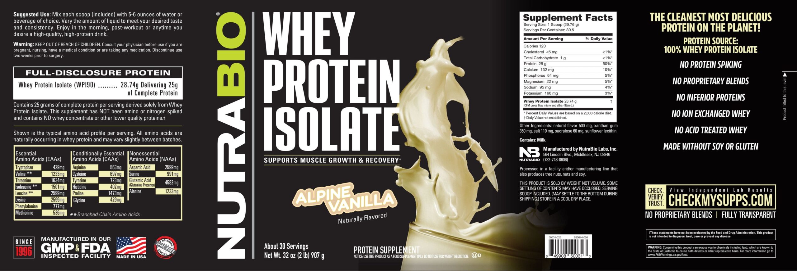 Whey Protein Isolate image 3